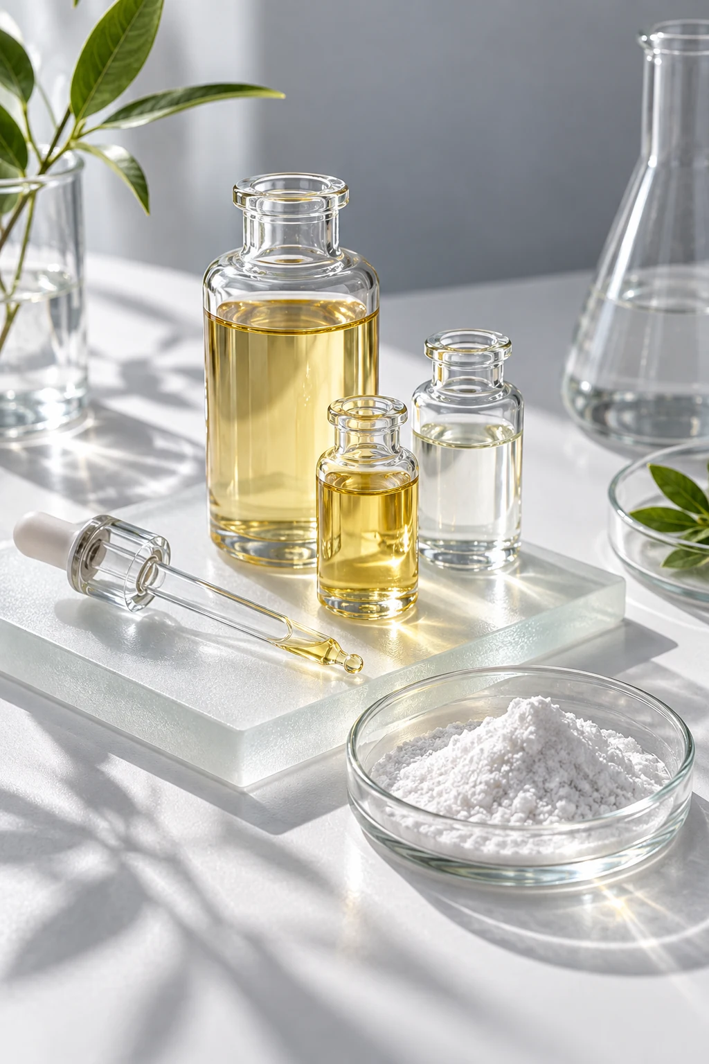 Personal Care Chemicals: illustrative materials and equipment